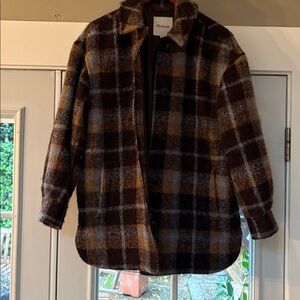 Madewell plaid jacket  shacket M
